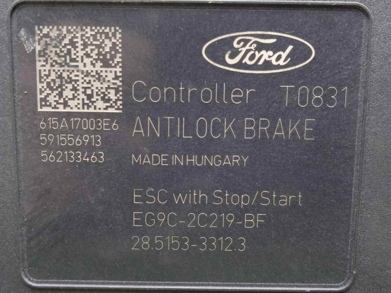 Recambio de abs para ford mondeo lim. 1.5 ecoboost cat referencia OEM IAM 28515333123-25022005294-EG9C2C405EG ATE 
