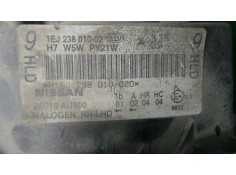 Recambio de faro derecho para nissan primera berlina (p12) 1.9 16v turbodiesel cat referencia OEM IAM    2