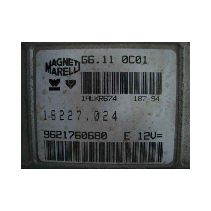 Recambio de centralita motor uce para citroën ax 1.1 referencia OEM IAM G6110C01162270249621760680E  