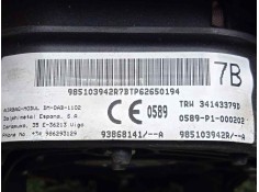 Recambio de airbag delantero izquierdo para renault trafic combi 1.6 dci diesel referencia OEM IAM 93868141A-34143379D-986293129 2