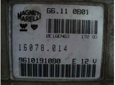 Recambio de centralita motor uce para citroën ax 1.1 referencia OEM IAM G6110B01160780149610191080E   2