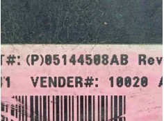 Recambio de caja reles / fusibles para chrysler voyager (rg) 2.5 crd cat referencia OEM IAM 05144508AB   2