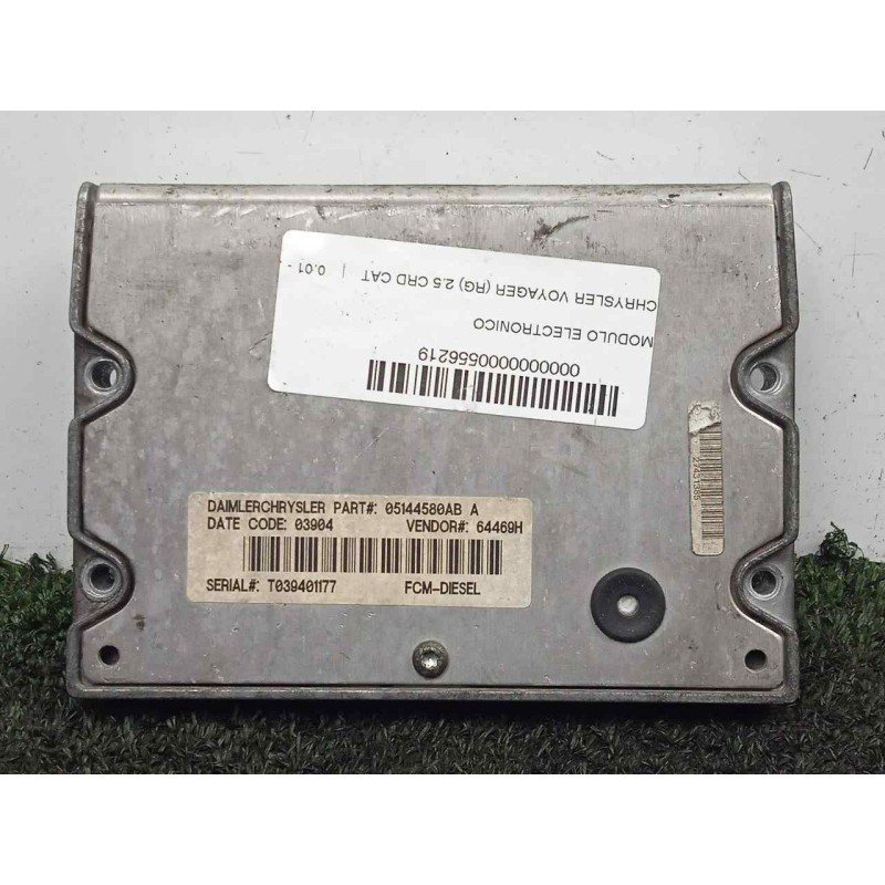 Recambio de modulo electronico para chrysler voyager (rg) 2.5 crd cat referencia OEM IAM 0514480AB-T039401177  