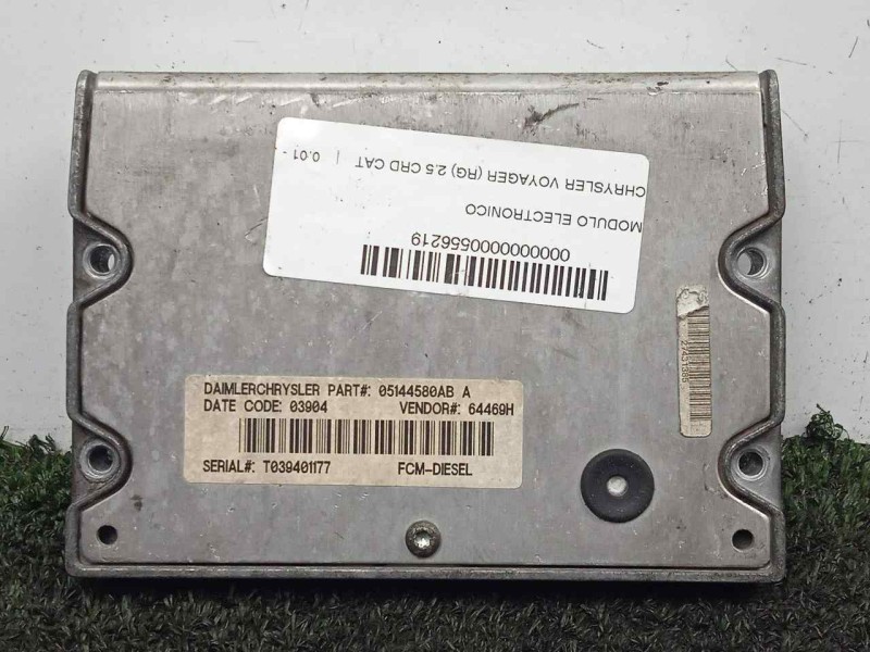 Recambio de modulo electronico para chrysler voyager (rg) 2.5 crd cat referencia OEM IAM 0514480AB-T039401177  