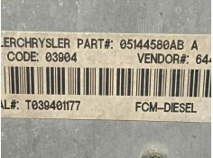 Recambio de modulo electronico para chrysler voyager (rg) 2.5 crd cat referencia OEM IAM 0514480AB-T039401177   2
