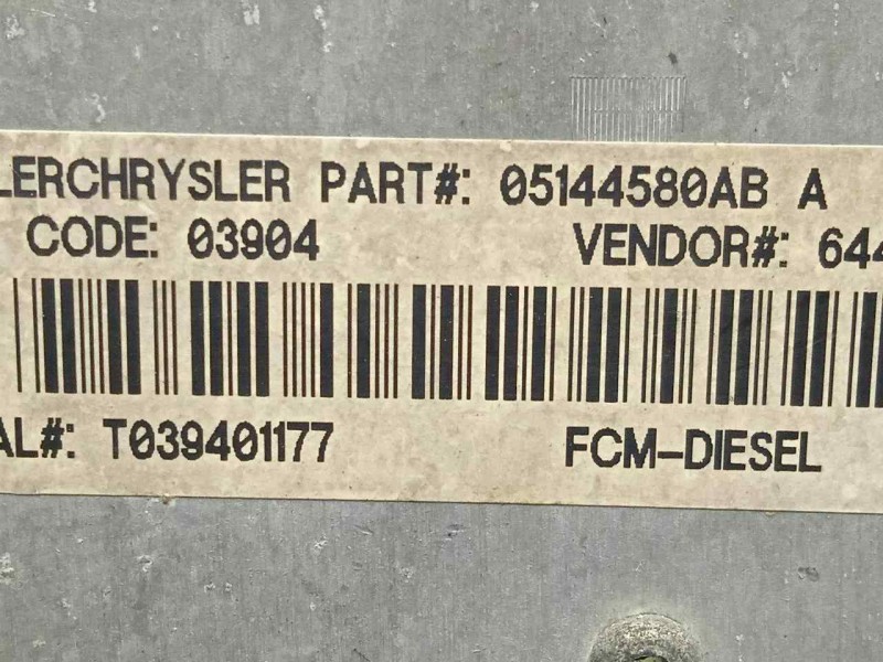 Recambio de modulo electronico para chrysler voyager (rg) 2.5 crd cat referencia OEM IAM 0514480AB-T039401177  