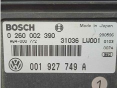 Recambio de centralita cambio automatico para volkswagen polo berlina (6n1) 1.4 referencia OEM IAM 0260002390-001927749A BOSCH  2