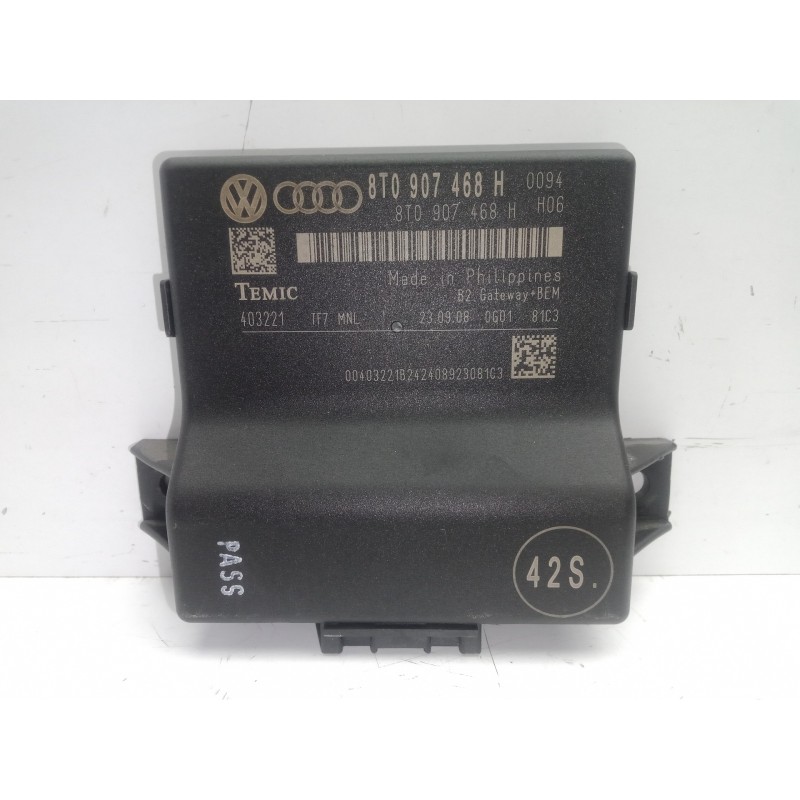 Recambio de modulo electronico para audi a4 ber. (b8) 1.8 16v tfsi referencia OEM IAM 8T0907468H  