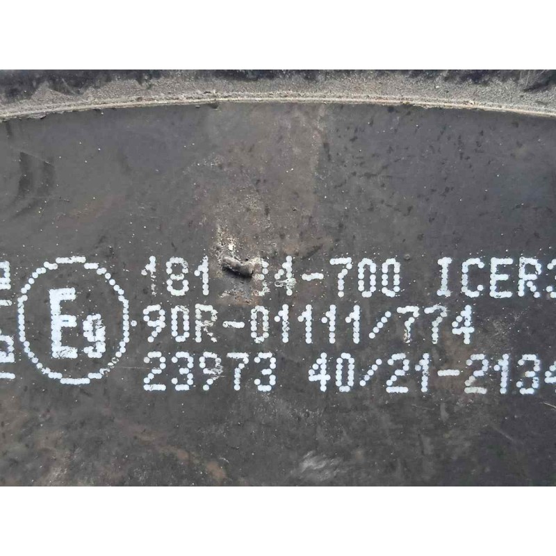 Recambio de pastillas frenos delanteras para dacia duster 1.6 16v cat referencia OEM IAM 181534700 Ø DISCO: 269MM 