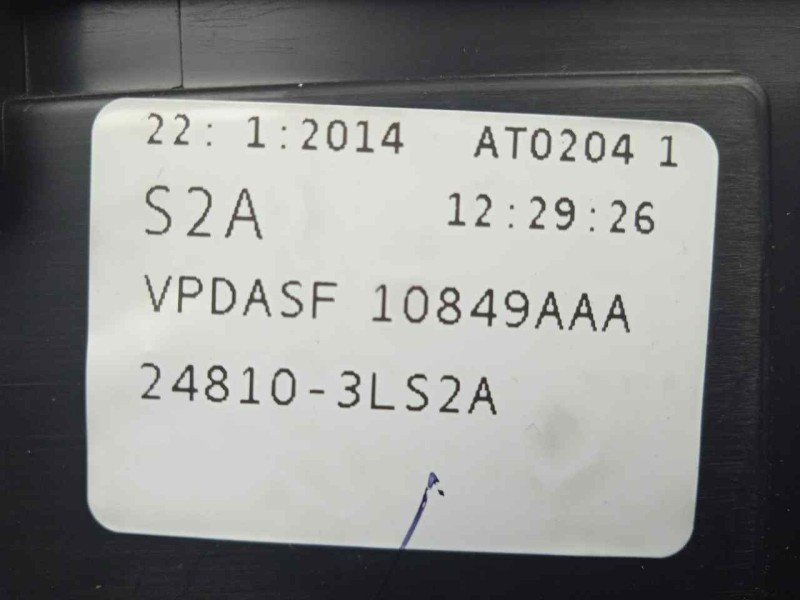 Recambio de cuadro instrumentos para nissan nv 200 (m20) 1.5 dci cat referencia OEM IAM 248103LS2A  