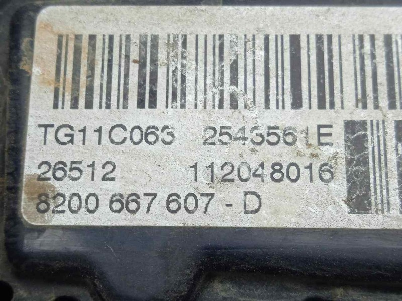 Recambio de alternador para dacia duster 1.6 16v cat referencia OEM IAM TG11C063 110AH - VALEO POLEA.FIJA - 6.CANALES