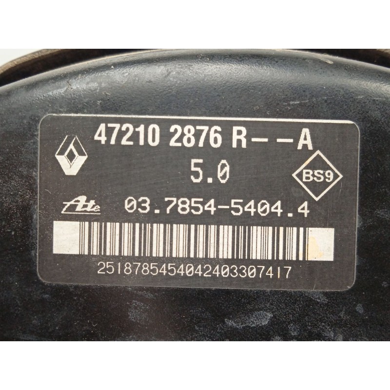 Recambio de servofreno para dacia duster 1.5 dci diesel fap cat referencia OEM IAM 472102876R-03785454044  ATE