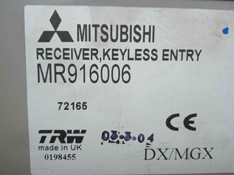 Recambio de modulo electronico para mitsubishi space star (dg0) 1.9 di-d cat referencia OEM IAM MR916006-72165  