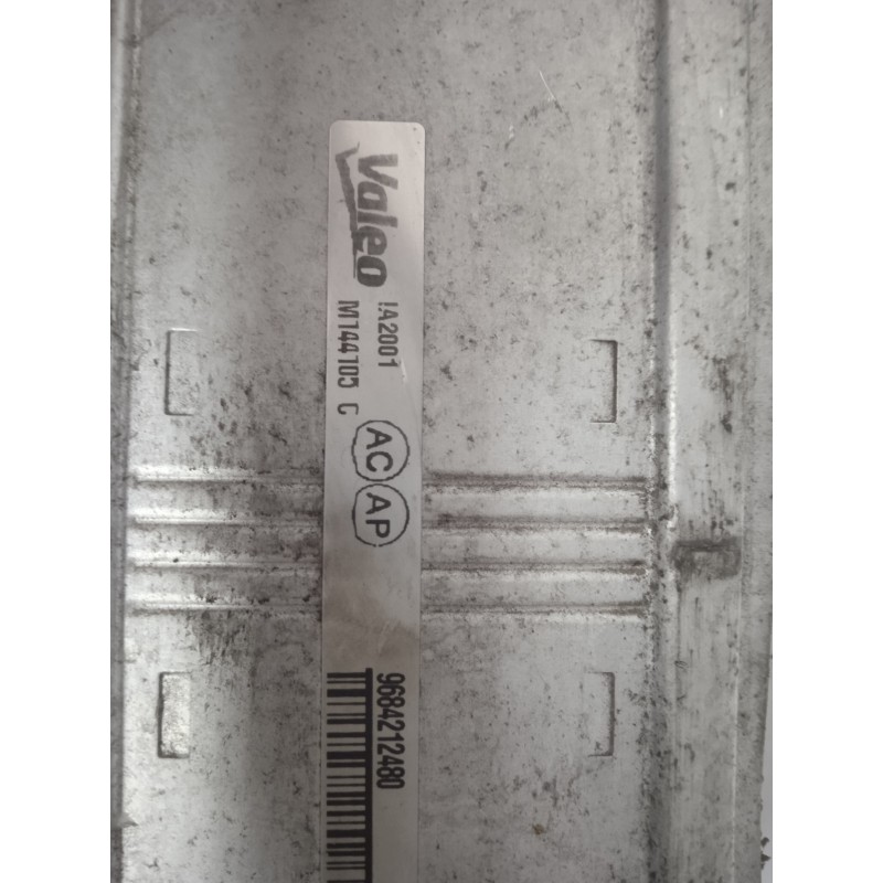 Recambio de intercooler para peugeot 308 1.6 hdi fap referencia OEM IAM 9684212480-M144105C VALEO 