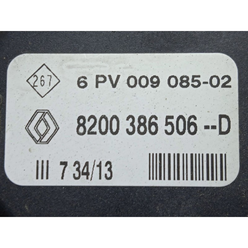 Recambio de potenciometro pedal para dacia duster 1.5 dci diesel fap cat referencia OEM IAM 8200386506D-6PV00908502  RENAULT