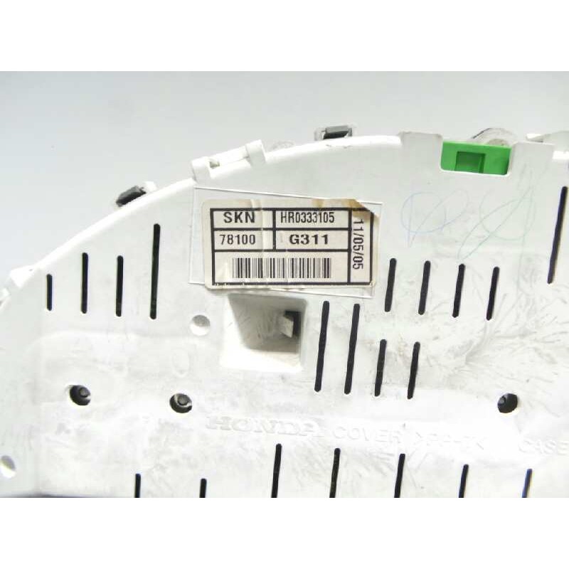 Recambio de cuadro instrumentos para honda cr-v (rd8) 2.2 ctdi referencia OEM IAM SKN-HR0333105-78100  HONDA