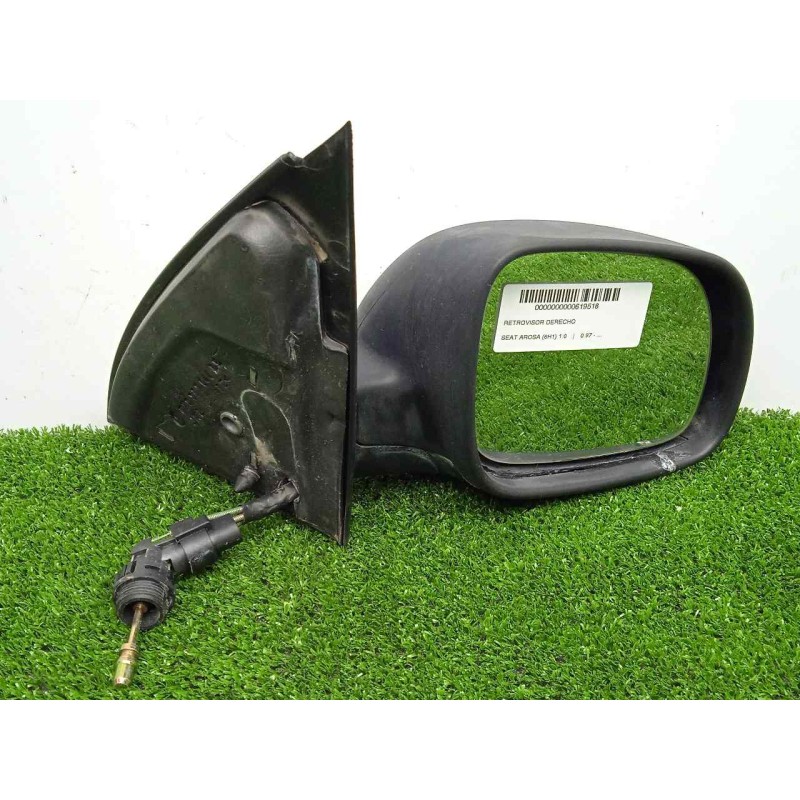 Recambio de retrovisor derecho para seat arosa (6h1) 1.0 referencia OEM IAM SINREFERENCIA MANUAL NEGRO - CON.TARA