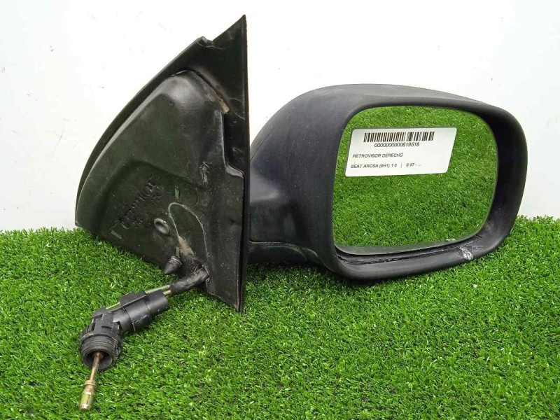 Recambio de retrovisor derecho para seat arosa (6h1) 1.0 referencia OEM IAM SINREFERENCIA MANUAL NEGRO - CON.TARA
