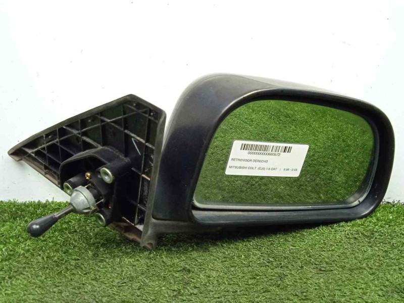 Recambio de retrovisor derecho para mitsubishi colt (cj0) 1.6 cat referencia OEM IAM SINREFERENCIA MANUAL NEGRO