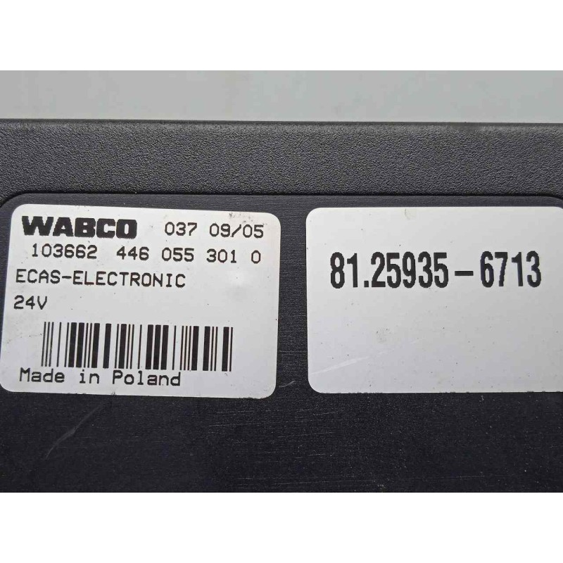 Recambio de modulo electronico para vehiculos fuera decreto ley caravana / remolque caravana referencia OEM IAM 81259356713  