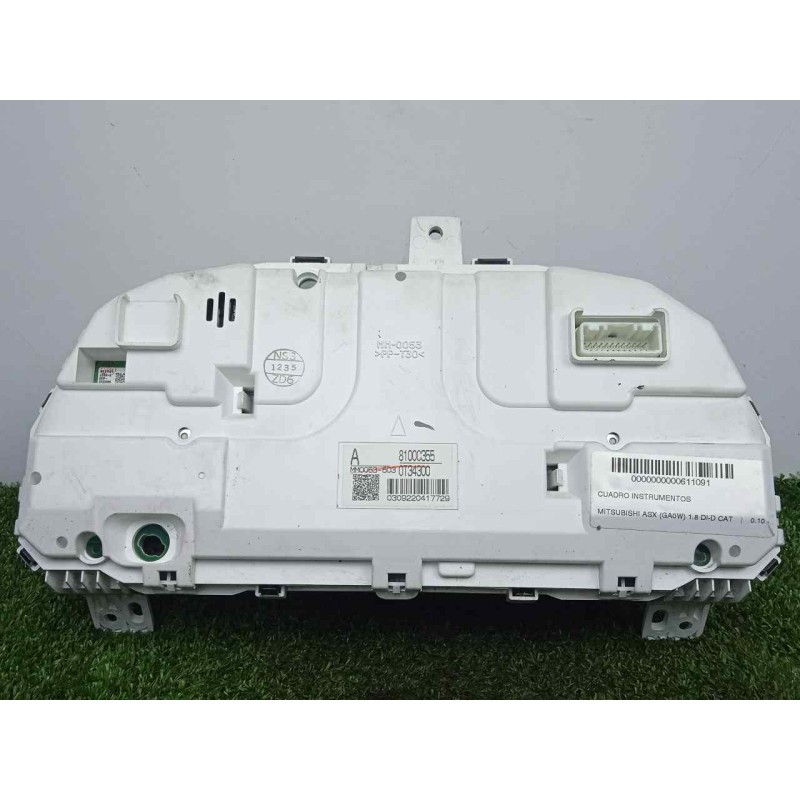 Recambio de cuadro instrumentos para mitsubishi asx (ga0w) 1.8 di-d cat referencia OEM IAM 8100C355-MM0053603-0T34300  