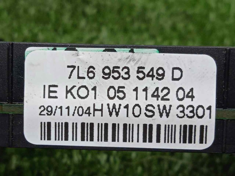 Recambio de modulo electronico para volkswagen touareg (7la) 2.5 tdi referencia OEM IAM 7L6953549D  