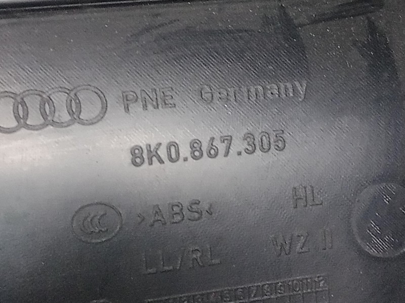 Recambio de guarnecido puerta trasera izquierda para audi a4 ber. (b8) 1.8 16v tfsi referencia OEM IAM 8K0867305  