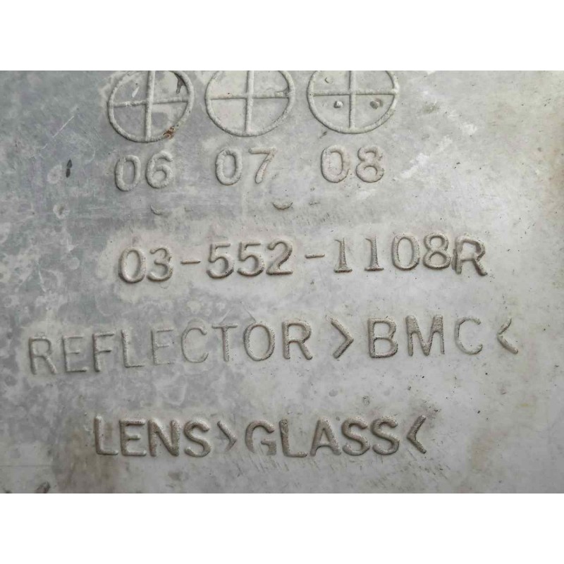 Recambio de faro derecho para citroën zx 1.4 referencia OEM IAM 035521108R DOBLE.OPTICA CON.TARA