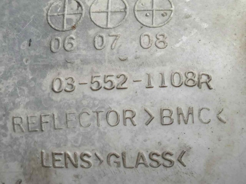 Recambio de faro derecho para citroën zx 1.4 referencia OEM IAM 035521108R DOBLE.OPTICA CON.TARA