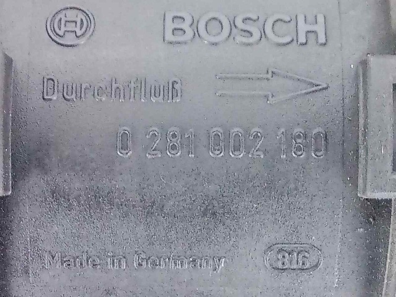 Recambio de caudalimetro para opel vectra b berlina 2.0 dti referencia OEM IAM 0281002180 5.PINES BOSCH