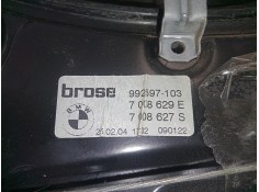 Recambio de elevalunas trasero izquierdo para bmw serie 6 cabrio (e64) 4.4 v8 32v cat referencia OEM IAM 7008629E-7008627S-99259 2