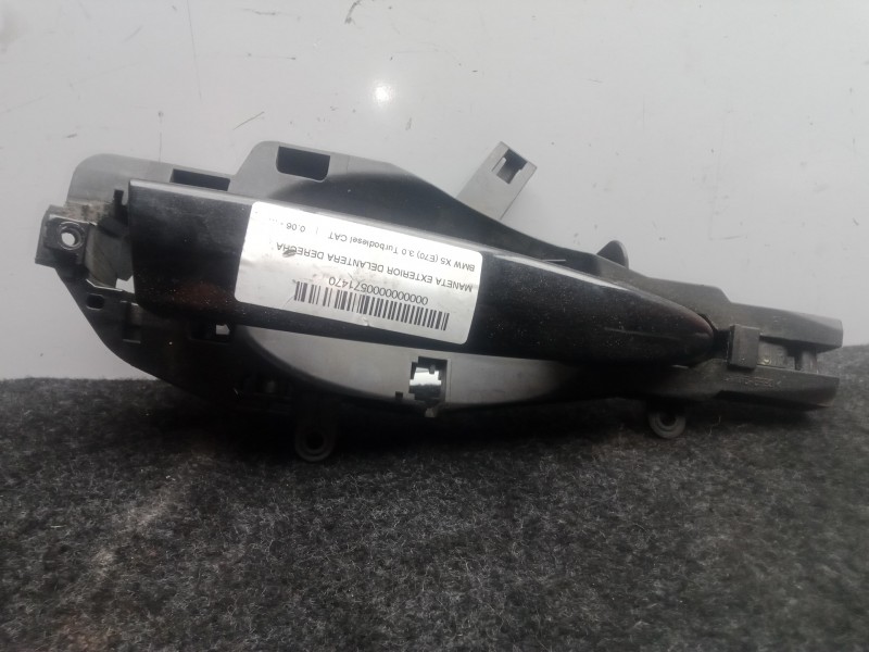 Recambio de maneta exterior delantera derecha para bmw x5 (e70) 3.0 turbodiesel cat referencia OEM IAM NOTIENEREFERENCIA NO TIEN