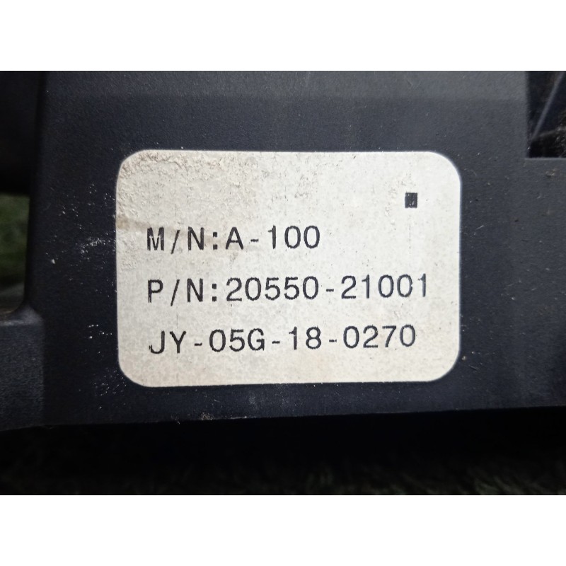 Recambio de potenciometro pedal para ssangyong rodius 2.7 turbodiesel cat referencia OEM IAM 2055021001-05G180270  6.PINES