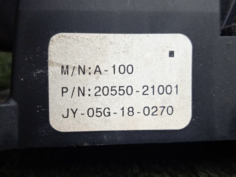 Recambio de potenciometro pedal para ssangyong rodius 2.7 turbodiesel cat referencia OEM IAM 2055021001-05G180270  6.PINES