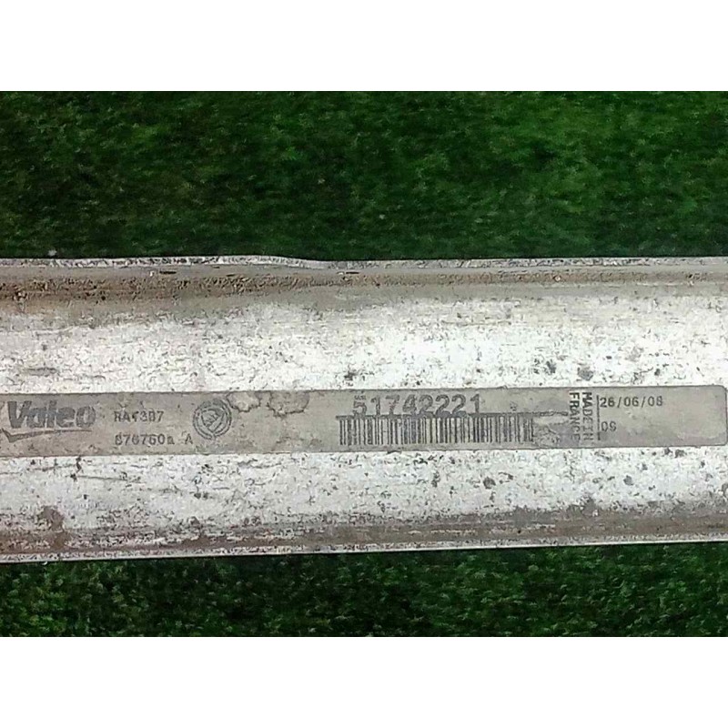 Recambio de radiador agua para lancia thesis (115) 2.4 jtd cat referencia OEM IAM 51742221 ALUMINIO 650X465X42