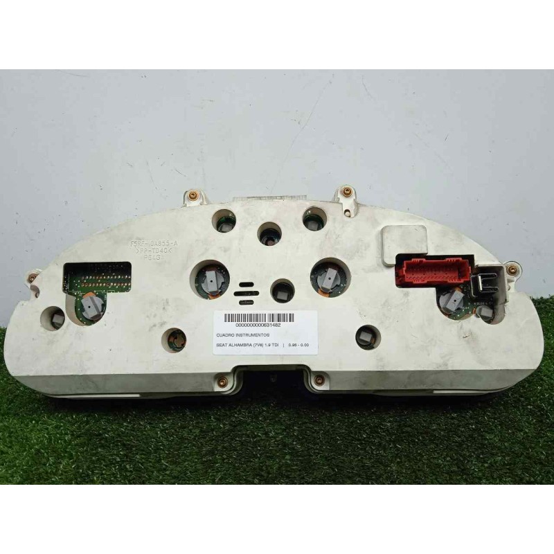 Recambio de cuadro instrumentos para seat alhambra (7v8) 1.9 tdi referencia OEM IAM 96VW10849GC-7M0919862P 1.CONECTOR 