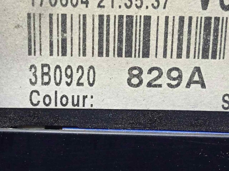 Recambio de cuadro instrumentos para volkswagen passat berlina (3b3) 1.9 tdi referencia OEM IAM 3B0920829A-110080198008  
