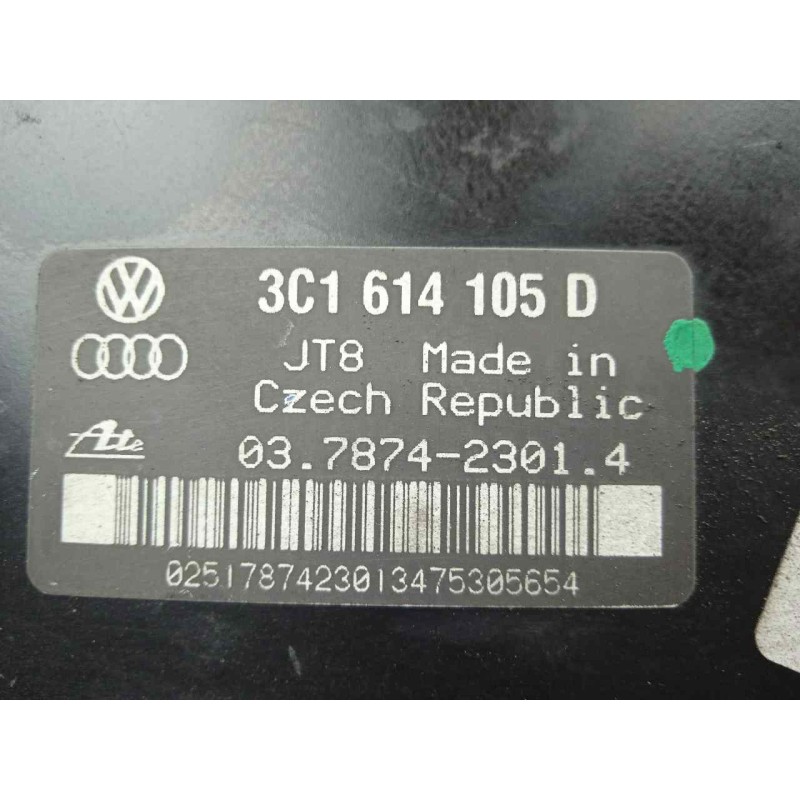 Recambio de servofreno para volkswagen passat berlina (3c2) 2.0 tdi referencia OEM IAM 03787423014-3C1614105D ATE 