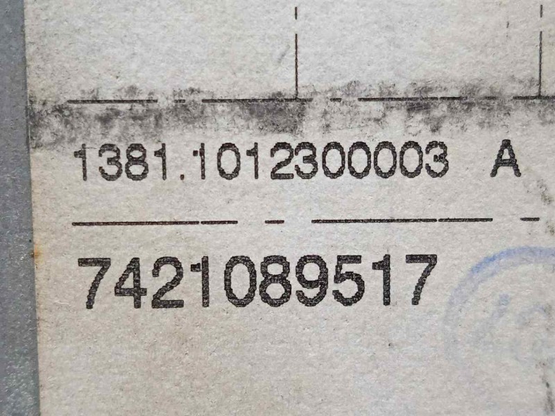 Recambio de tacografo para volvo fl xxx 7.2 diesel referencia OEM IAM 7421089517-13811012300003-E184 DIGITAL VDO - SIEMENS