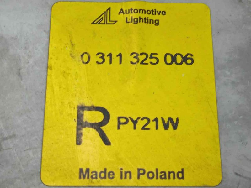 Recambio de piloto delantero derecho para seat alhambra (7v8) 1.9 tdi referencia OEM IAM 0311325006 BLANCO 