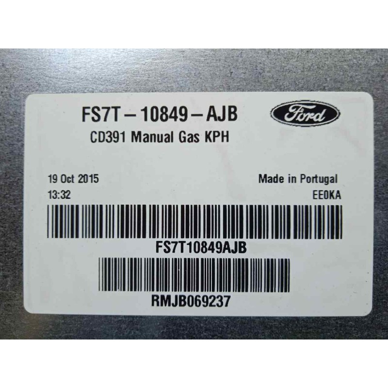 Recambio de cuadro instrumentos para ford mondeo lim. 1.5 ecoboost cat referencia OEM IAM FS7T10849AJB-RMJB069237  