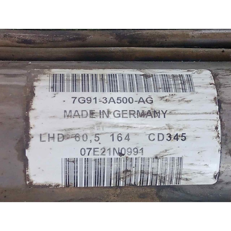 Recambio de cremallera direccion para ford mondeo ber. (ca2) 2.0 tdci cat referencia OEM IAM 7G913A500AG L1510MM - VISTEON ASIST