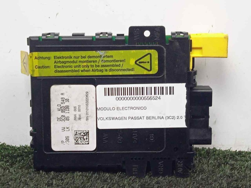Recambio de modulo electronico para volkswagen passat berlina (3c2) 2.0 tdi referencia OEM IAM 3C0953549A-05113810  