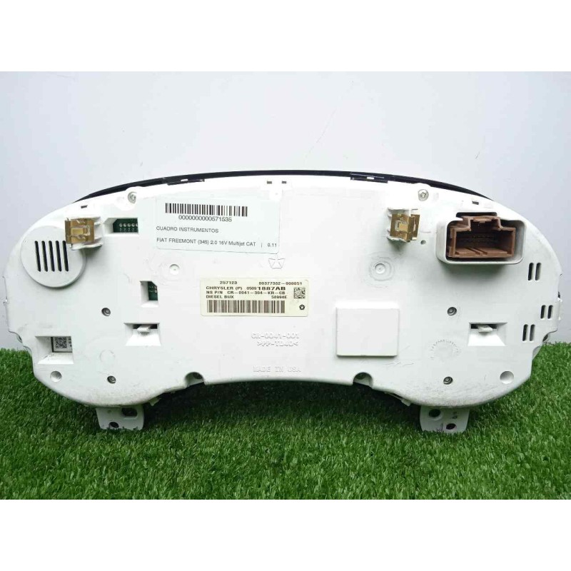 Recambio de cuadro instrumentos para fiat freemont (345) 2.0 16v multijet cat referencia OEM IAM 05091887AB  