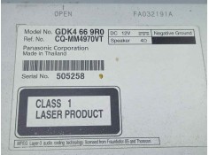 Recambio de sistema audio / radio cd para mazda 6 lim. (gh) 2.2 turbodiesel cat referencia OEM IAM GDK4669R0-CQMM4970VT   2