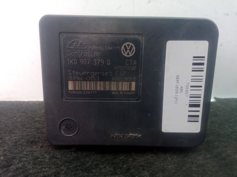 Recambio de abs para seat leon (1p1) 2.0 tdi referencia OEM IAM 1K0907379Q  