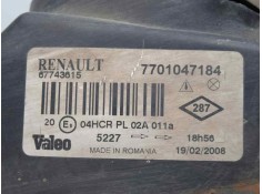 Recambio de faro izquierdo para renault megane i fase 2 classic (la..) 1.9 diesel referencia OEM IAM 7701047184 A0. - 2.SERIE DO 2