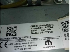 Recambio de airbag delantero derecho para jeep renegade 1.0 t-gdi cat referencia OEM IAM 00520950630-34300601A   2