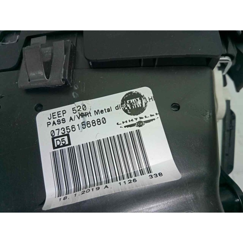 Recambio de aireador delantero derecho para jeep renegade 1.0 t-gdi cat referencia OEM IAM 07356156880  