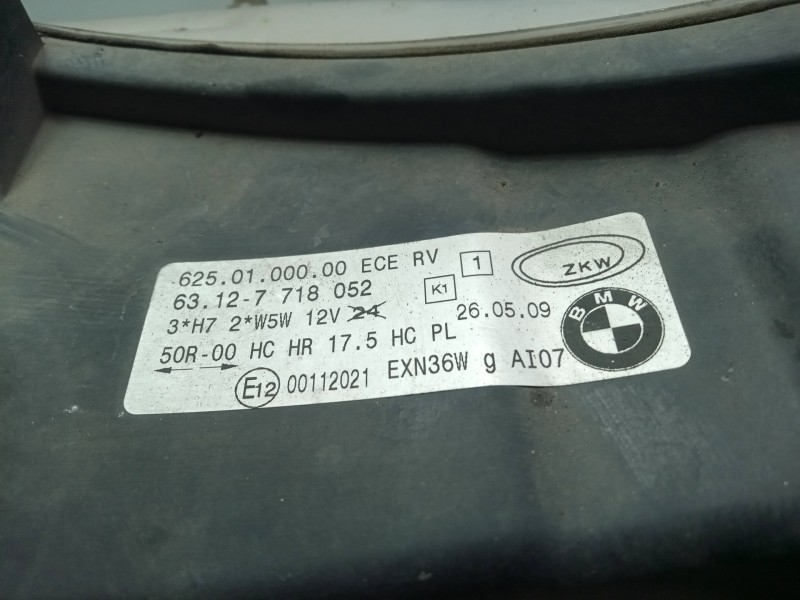 Recambio de faro central para bmw r 1200 rt/st referencia OEM IAM 63127718052 K26 - 05-08 